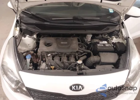 2016 Kia Rio Lx из США, поврежденный, VIN KNADM4A36G6558655